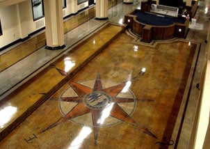 stained concrete floor cost calculator