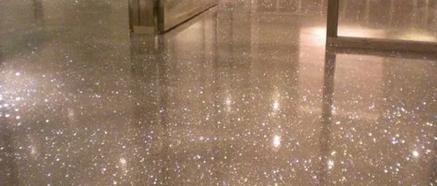 Glitter Epoxy Floor