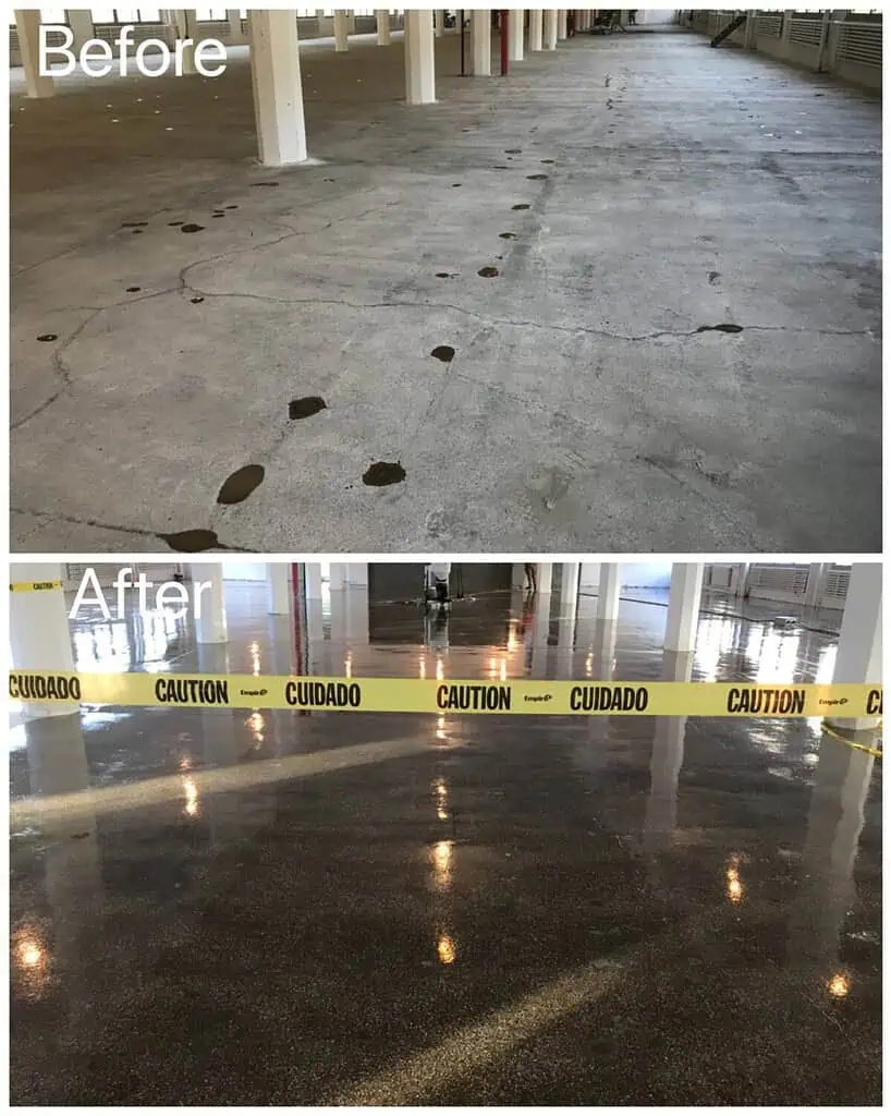 Sealed Concrete Floor Dustless And Affordable Duomit