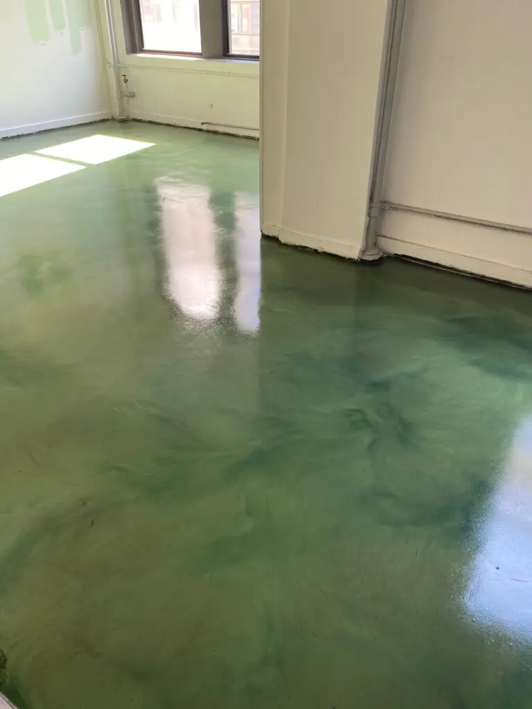 Gunmetal on sale epoxy floor