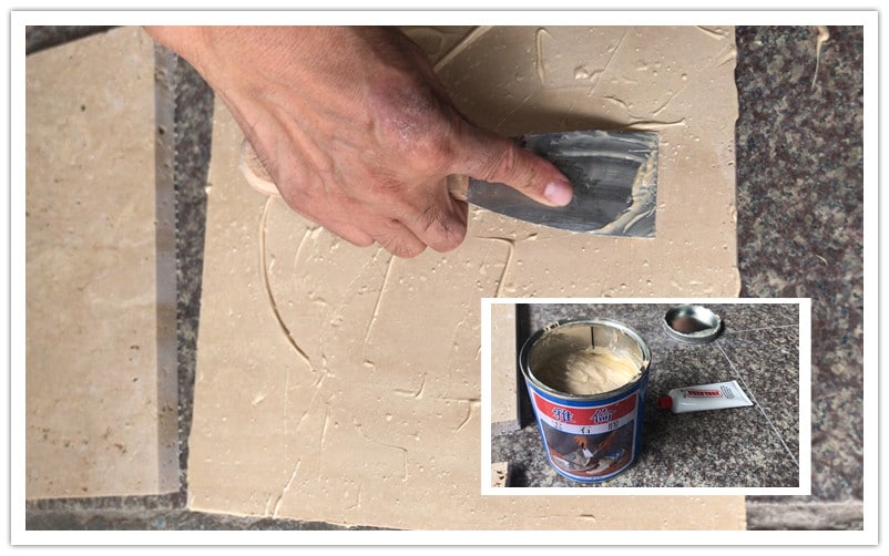 How to Easily Repair Holes, Cracks, or Chips in Marble and Natural Stone in  3 Minutes 