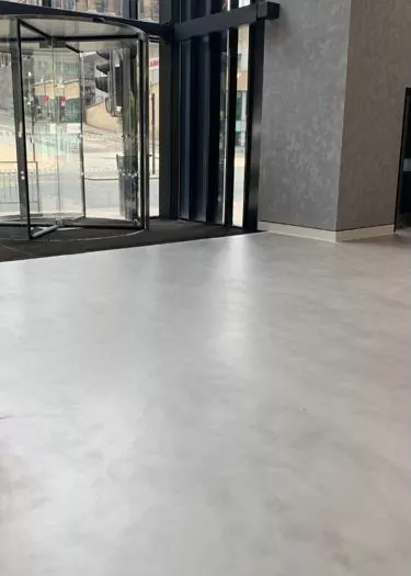 Polished Concrete Lobby NYC